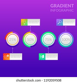 Gradient Infographic Elemant