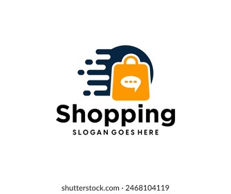 Gradient instagram shop logo Plantilla