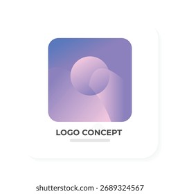 gradient landscape image gallery application logo