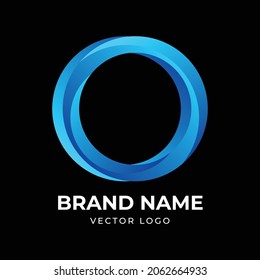 Farbverlauf-Brief mit Logo, moderne Business-Technologie