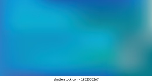 Gradient light blue, green blurred vector background. Abstract bright color texture design. Simple style for business booklets, leaflets, advertising template. EPS 10