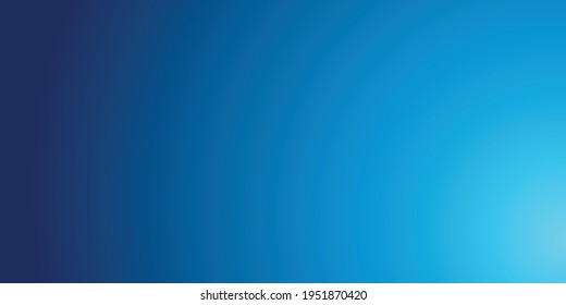 Gradient light blue vector background. Abstract bright color texture with blur design. Simple style for business booklets, leaflets, advertising template. EPS 10