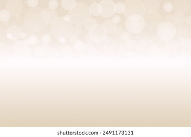 Gradient light golden bokeh background, luxury abstract background.