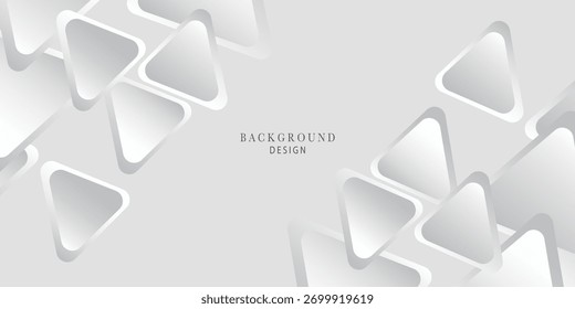 Fondo geométrico de color gris claro degradado