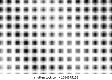 Black White Halftone Dots Texture Background Stock Vector (Royalty Free ...