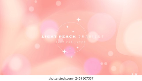 Gradient light peach background vector design in eps 10