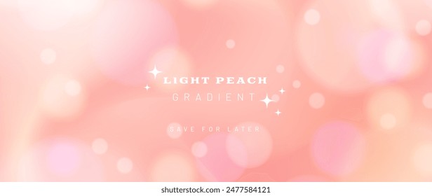 Gradient light peach background vector design in eps 10