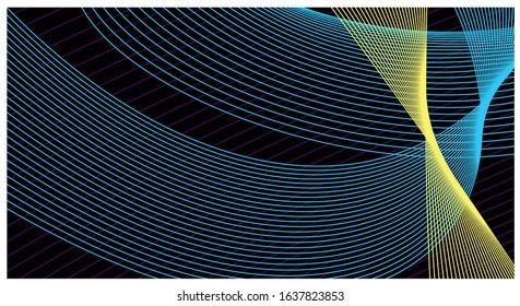 gradient line abstract color background