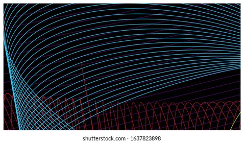 gradient line abstract color background