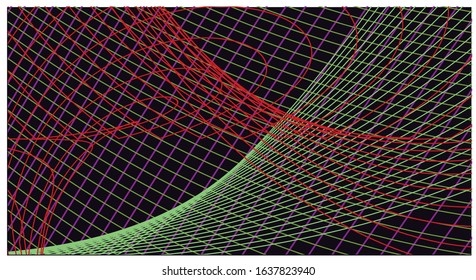 gradient line abstract color background