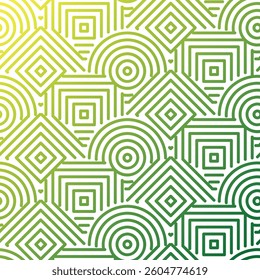 Gradient line art abstarct background.