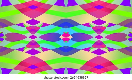 gradient line art pattern of indonesian culture traditional tenun batik ethnic dayak ornament	