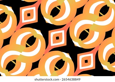 linha de gradiente padrão de arte da cultura indonésia tradicional tenun batik ornamento étnico dayak	
