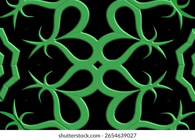 gradient line art pattern of indonesian culture traditional tenun batik ethnic dayak ornament	