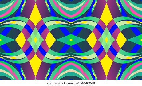 gradient line art pattern of indonesian culture traditional tenun batik ethnic dayak ornament	