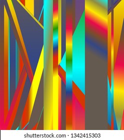 Gradient and line art vector background. Ideal for gift card, wrapping paper or celebration background.