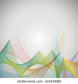 Gradient line template background