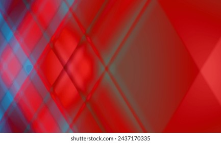 Gradient linear red patterns for contemporary packaging designs.