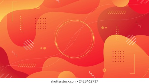 Gradient liquid abstract background vector design in eps 10