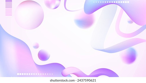 Gradient liquid abstract background vector design in eps 10