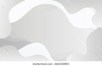 Gradiente líquido de fondo abstracto blanco moderno wafe