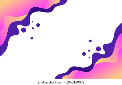 fondo de plantilla moderna abstracta de gradiente líquido