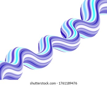 Gradient liquid abstract wave form.