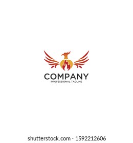 Gradient logo of Garuda (Eagle)