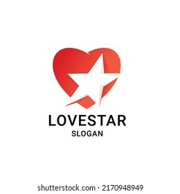 Gradient Logo, Hearts and Stars