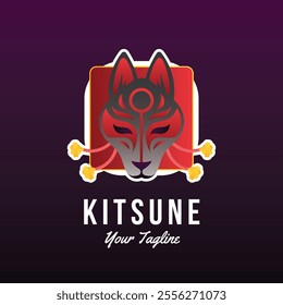 gradient logo of a kitsune