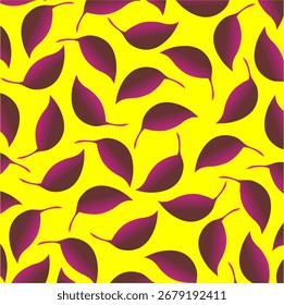 Gradient magenta leaf pattern. Leaf magenta gradient background. Hand drawn of gradient magenta leaf icon.
Minimalist set leaf magenta gradient. 