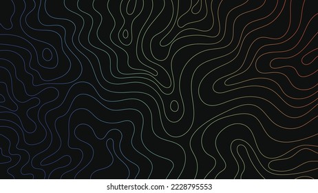 Gradient marble lines textured background