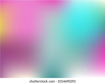 Gradient mesh abstract background. Blurred bright colors, colorful rainbow pattern. Multicolored fluid shapes for Web and Mobile Applications, social media, modern decoration
