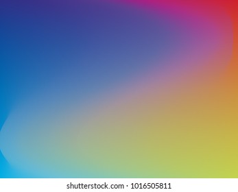 Gradient mesh abstract background. Blurred bright colors, colorful rainbow pattern. Multicolored fluid shapes for Web and Mobile Applications, social media, modern decoration Vector illustration