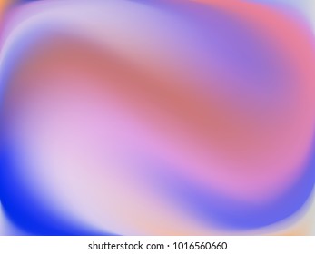 Gradient mesh abstract background. Blurred bright colors, colorful rainbow pattern. Multicolored fluid shapes for Web and Mobile Applications, social media, modern decoration Vector illustration