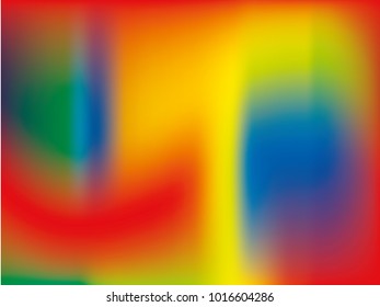 Gradient mesh abstract background. Blurred bright colors, colorful rainbow pattern. Multicolored fluid shapes for Web and Mobile Applications, social media, modern decoration Vector illustration 