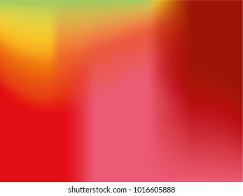 Gradient mesh abstract background. Blurred bright colors, colorful rainbow pattern. Multicolored fluid shapes for Web and Mobile Applications, social media, modern decoration Vector illustration