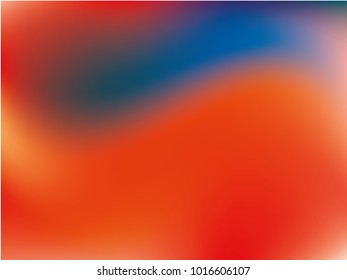 Gradient mesh abstract background. Blurred bright colors, colorful rainbow pattern. Multicolored fluid shapes for Web and Mobile Applications, social media, modern decoration Vector illustration