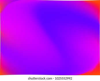 Gradient mesh abstract background. Blurred bright colors, colorful rainbow pattern. Multicolored fluid shapes for Web and Mobile Applications, social media, modern decoration Vector illustration