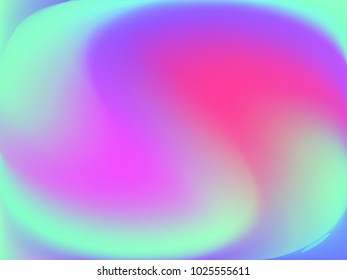 Gradient mesh abstract background. Blurred bright colors, colorful rainbow pattern. Multicolored fluid shapes for Web and Mobile Applications, social media, modern decoration Vector illustration