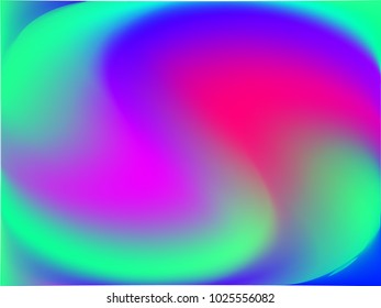 Gradient mesh abstract background. Blurred bright colors, colorful rainbow pattern. Multicolored fluid shapes for Web and Mobile Applications, social media, modern decoration Vector illustration