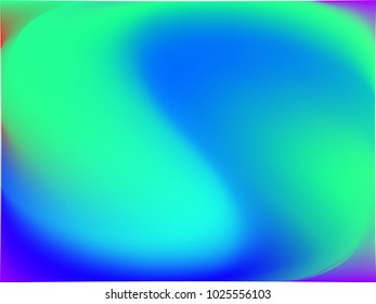 Gradient mesh abstract background. Blurred bright colors, colorful rainbow pattern. Multicolored fluid shapes for Web and Mobile Applications, social media, modern decoration Vector illustration