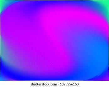 Gradient mesh abstract background. Blurred bright colors, colorful rainbow pattern. Multicolored fluid shapes for Web and Mobile Applications, social media, modern decoration Vector illustration