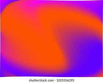Gradient mesh abstract background. Blurred bright colors, colorful rainbow pattern. Multicolored fluid shapes for Web and Mobile Applications, social media, modern decoration Vector illustration