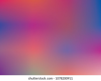 Gradient mesh abstract background. Blurred bright colors, colorful rainbow pattern. Multicolored fluid shapes for Web and Mobile Applications, social media, modern decoration Vector illustration
