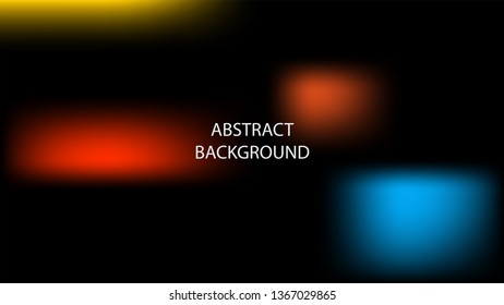 Gradient mesh abstract background. Blurred bright colors mesh background - Vector