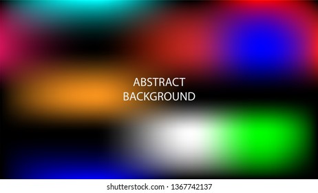 Gradient mesh abstract background. Blurred bright colors mesh background - vector