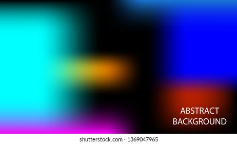 Gradient mesh abstract background. Blurred bright colors mesh background - vector