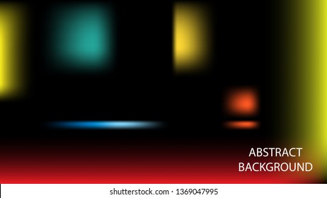Gradient mesh abstract background. Blurred bright colors mesh background - vector