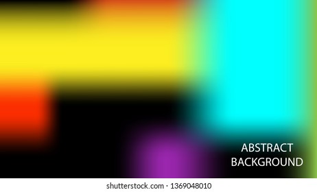 Gradient mesh abstract background. Blurred bright colors mesh background - vector